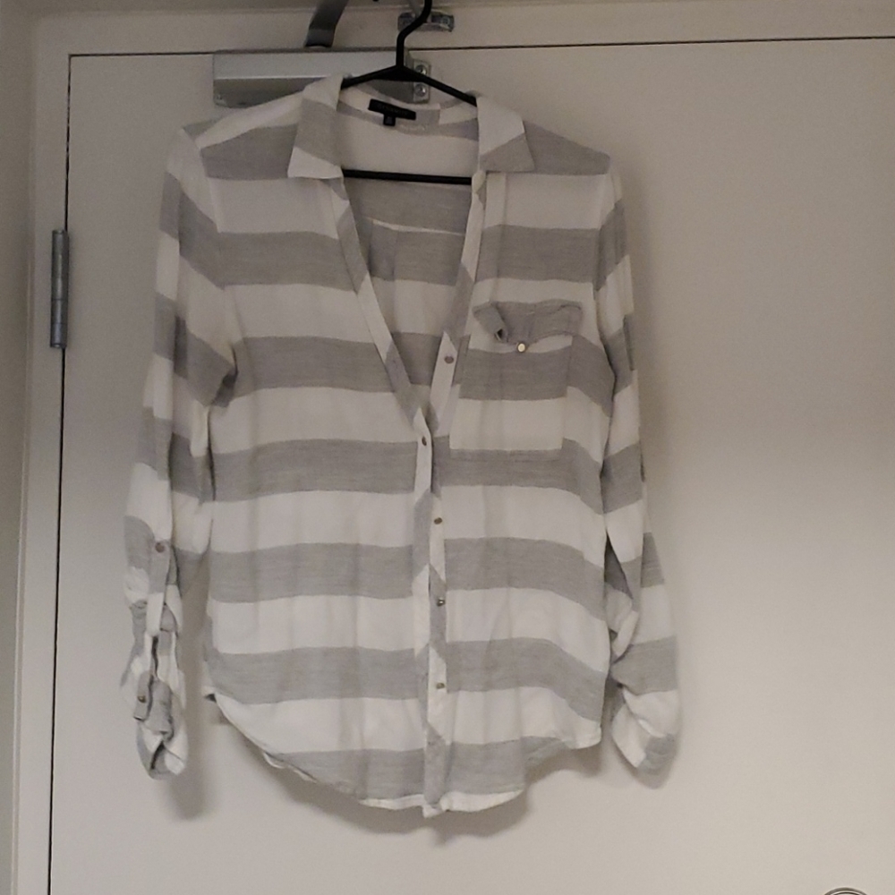 Soft, striped button up from Dynamite. Size Small.